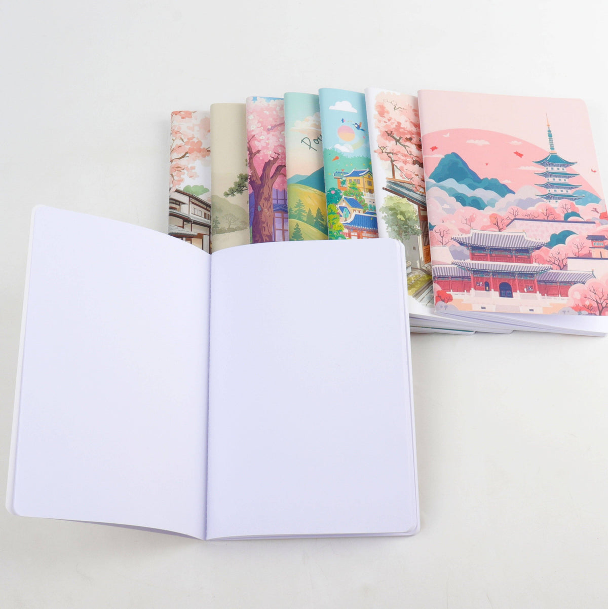 Carnet A5 Jardin Japonais Kawaii
