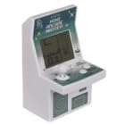 Mini Arcade Master, Machine de Jeu Rétro Portable, Bleu et Blanc, 99 Niveaux de Jeux