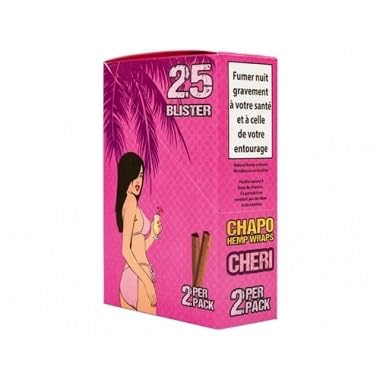 Sachet de 2 feuilles blunt  pour rouler vos cigarettes. Blunt sans Tabac, 100% chanvre.