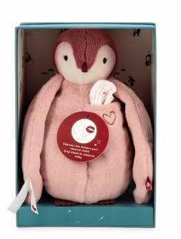 Peluche Pingouin en Peluche Douce, Bleu Clair, Jouet Câlin pour Enfants