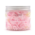 Crème Fouettée Savon en Pot, Parfum Sorbet Citron, Rose, Format Pot