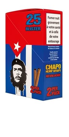 Blister 25 Paquets de Blunts, Boîte de 25 Unités