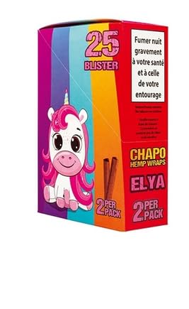 Blister 25 Paquets de Blunts, Boîte de 25 Unités
