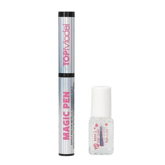 Set vernis stylo à ongles magique, pour des looks métalliques cools, Multicolor