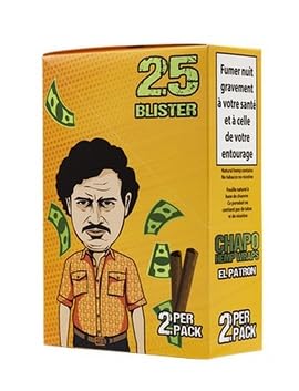 Blister 25 Paquets de Blunts, Boîte de 25 Unités