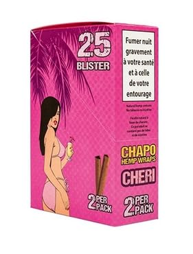 Blister 25 Paquets de Blunts, Boîte de 25 Unités