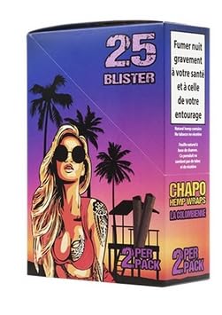 Blister 25 Paquets de Blunts, Boîte de 25 Unités
