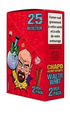 Blister 25 Paquets de Blunts, Boîte de 25 Unités