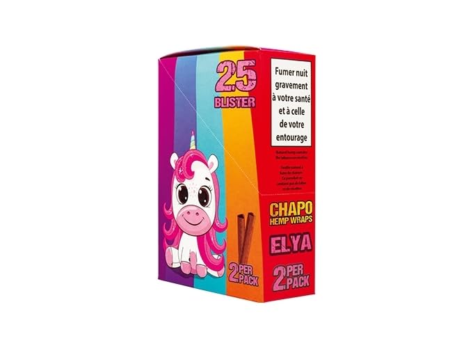 Sachet de 2 feuilles blunt  pour rouler vos cigarettes. Blunt sans Tabac, 100% chanvre.