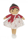 Poupée en Tissu Décorative, Robe Blanche à Étoiles Dorées, 25 cm