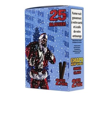 Blister 25 Paquets de Blunts, Boîte de 25 Unités