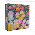 Puzzle 1000 Pièces, Collection d'Art, Chrysantheme, O. celeste et O. de feu