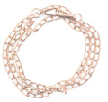Chaîne de Bandoulière pour Téléphone Portable, Style Figaro, Plaqué Or Rose, Accessoire Mode