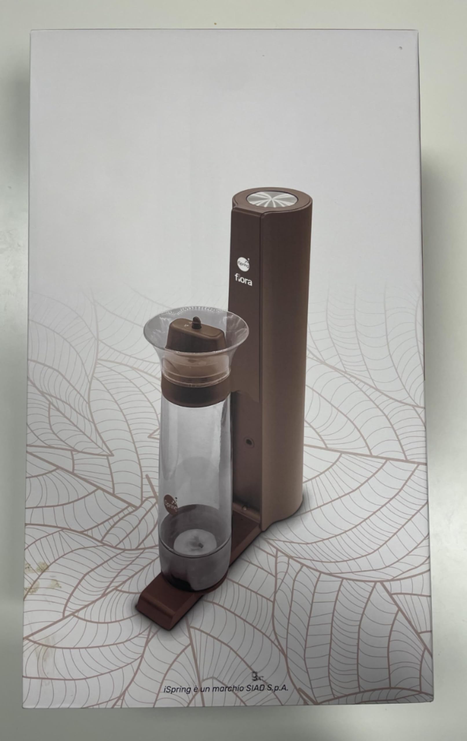 Gazéificateur d'Eau, Machine à Eau Pétillante, Marron