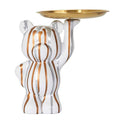 Paris Prix Vide-Poche Statue Ourson 23cm Blanc