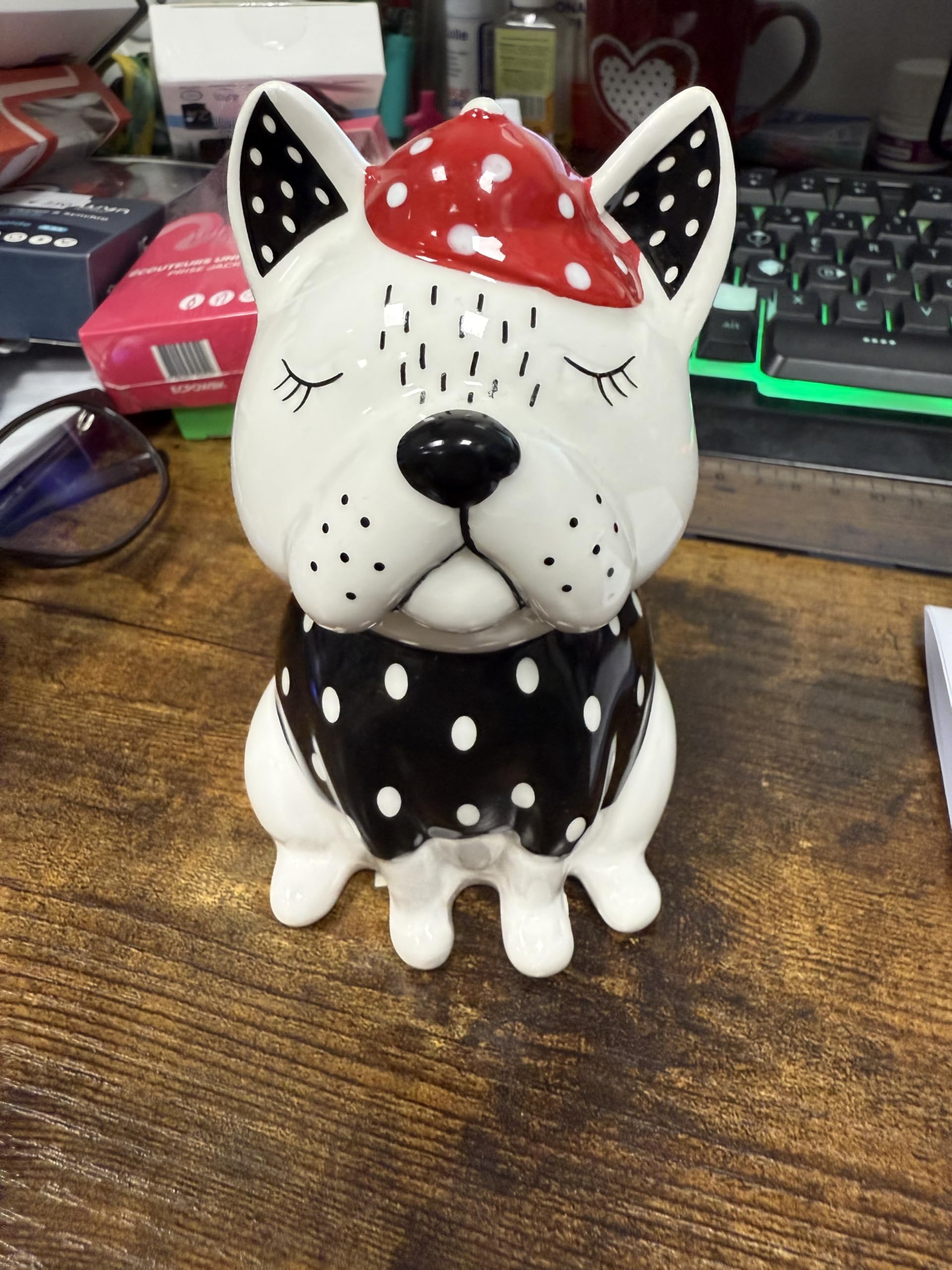 Statuette Chien bulldog
