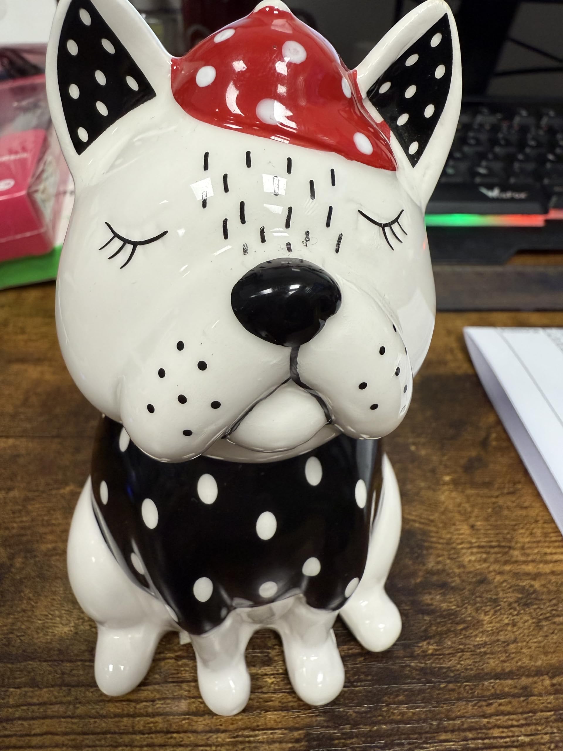 Statuette Chien bulldog