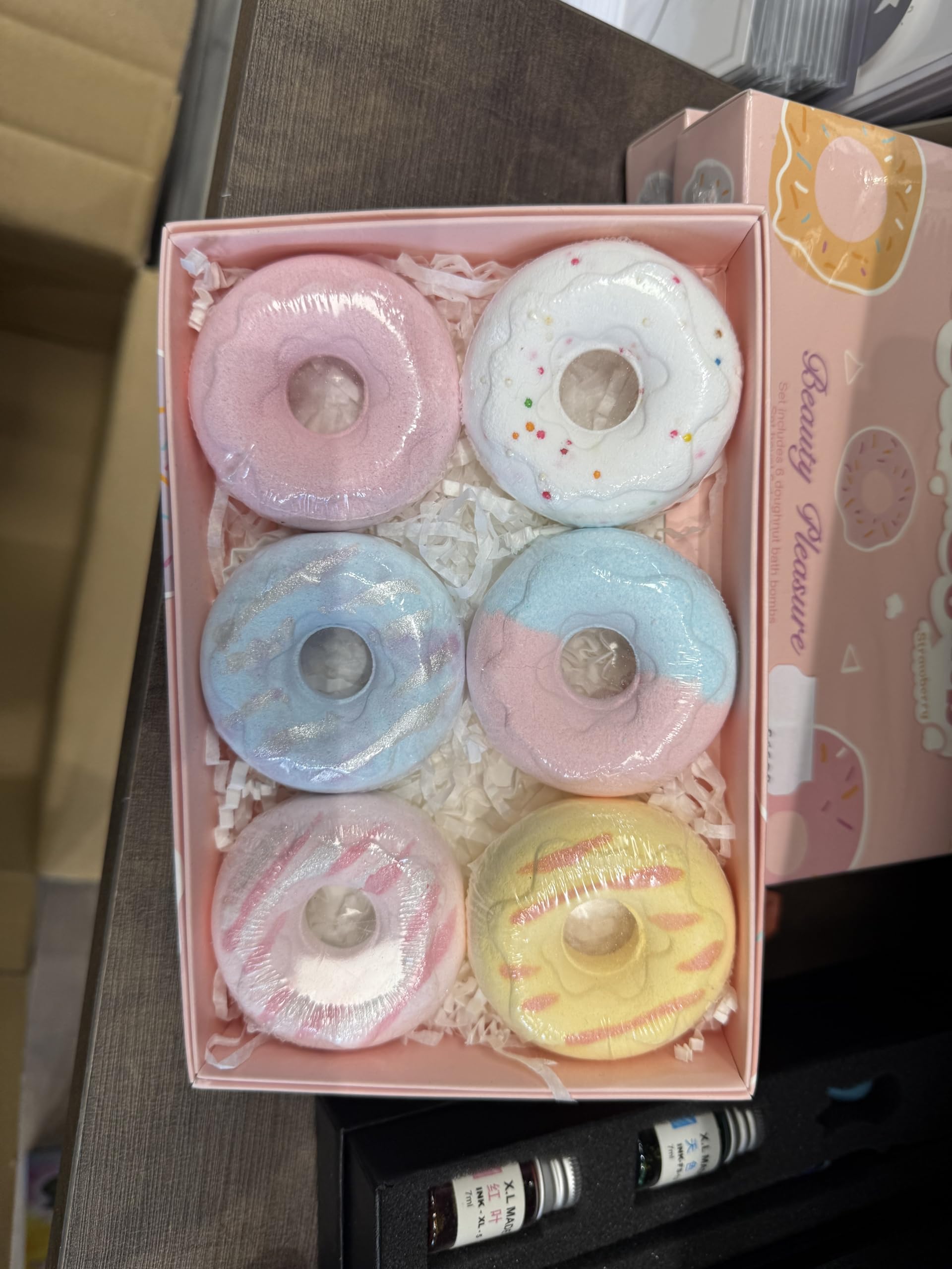 Bombe de Bain Donut, Additif pour le Bain, Parfumé