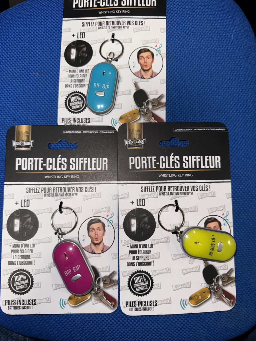 CMP Porte-clés siffleur en Plastique, RF, Universel