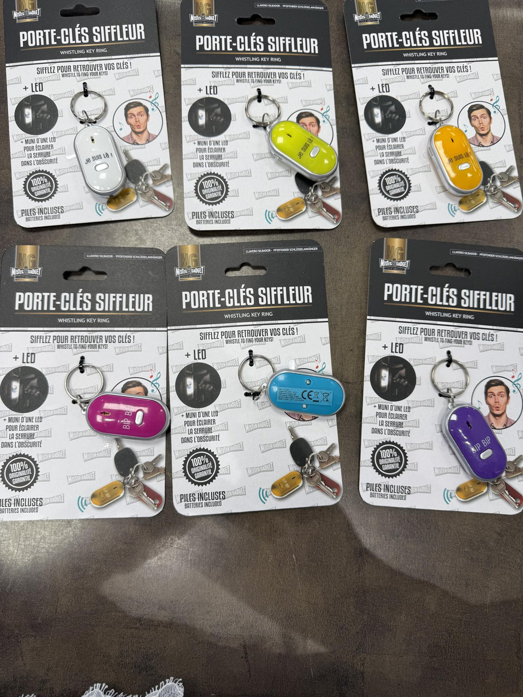 CMP Porte-clés siffleur en Plastique, RF, Universel