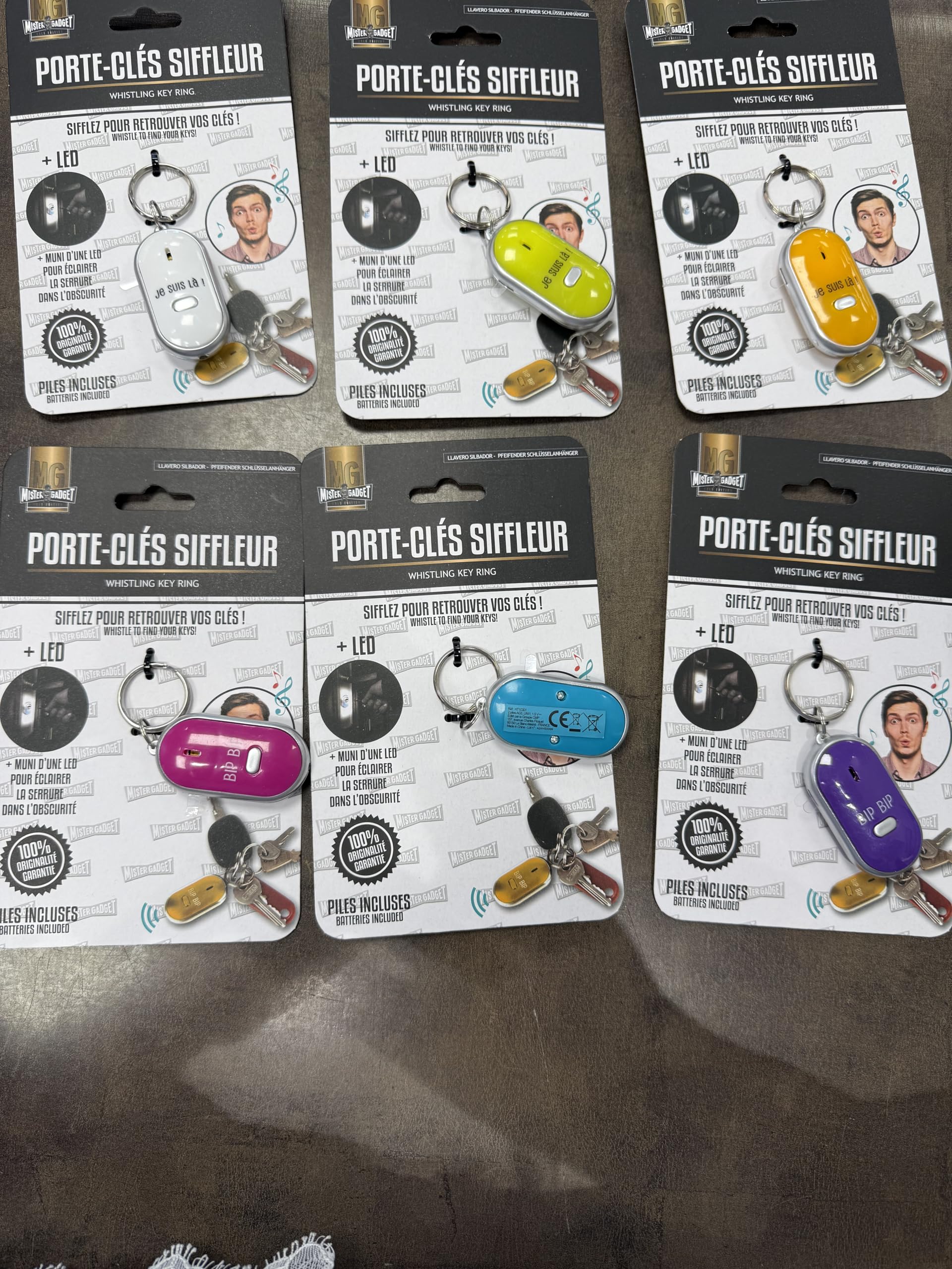 CMP Porte-clés siffleur en Plastique, RF, Universel