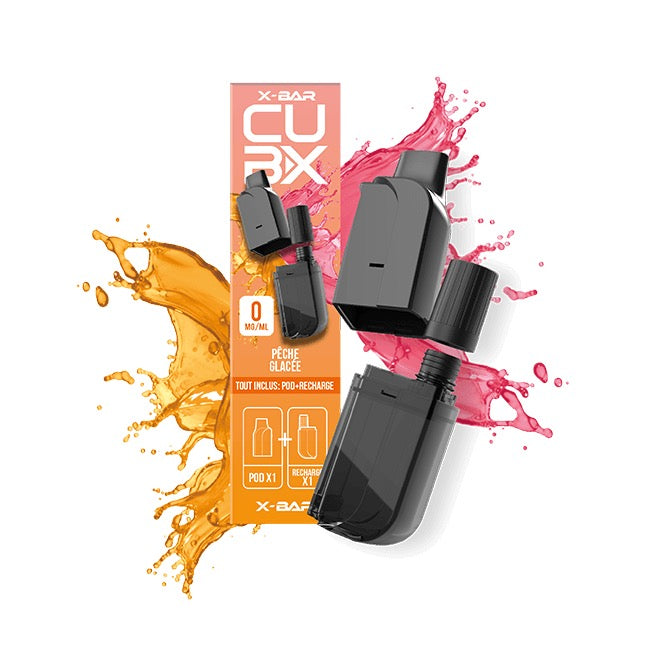 Xbar CUBX 2 Pods – Pêche glacée - 0mg/ml