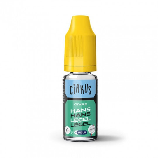 E-liquide Hans Légel (menthe xtra givrée) 10 ml - 0mg