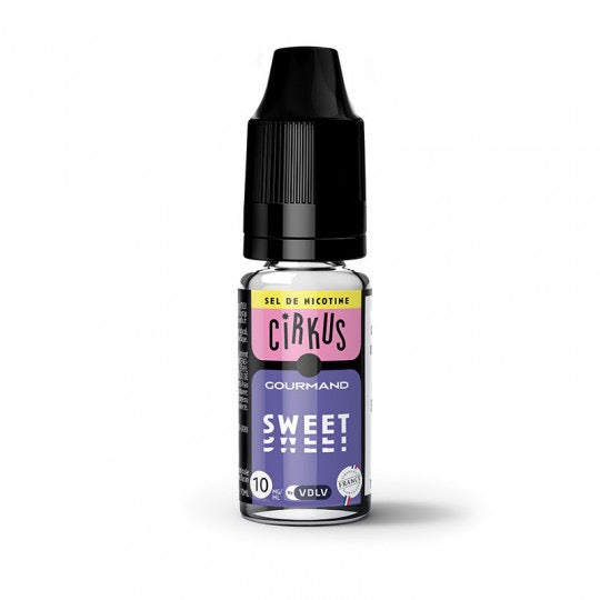 Cirkus E-liquide Sweet aux sels de nicotine - 10 ml - 10 mg/ml