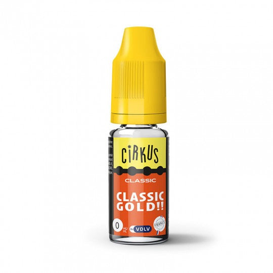E-liquide Classic GOLD 10 ml - 0mg