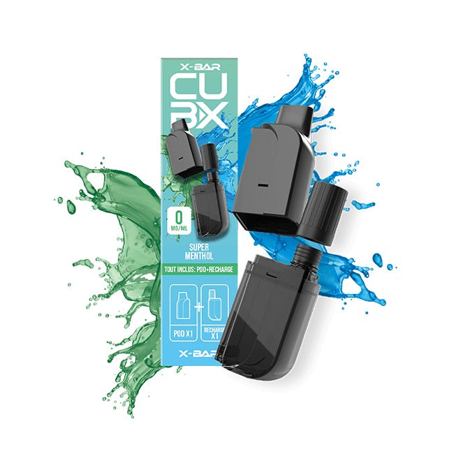 Xbar CUBX 2 Pods –Super Menthol - 10mg/ml