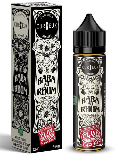 Curieux Baba au Rhum - 50ml - PLUS GOURMAND