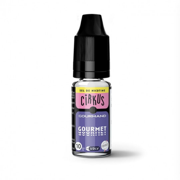 Cirkus E-liquide Gourmet aux sels de nicotine - 10 ml - 10 mg/ml