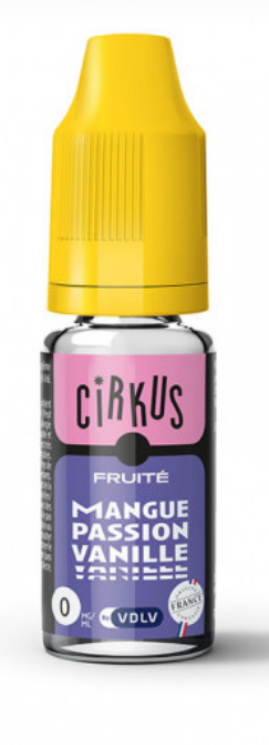E-liquide MANGUE - PASSION - VANILLE- 10 ml - 9mg